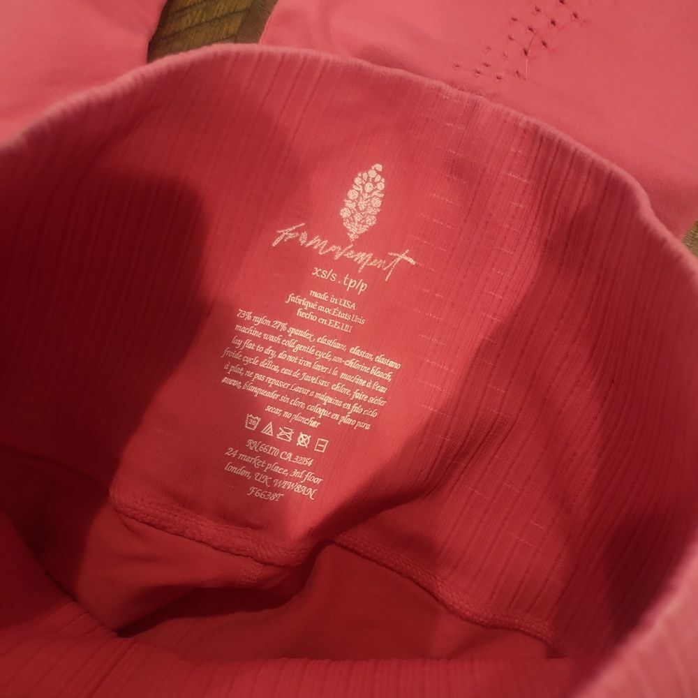 Free People Good Karma Leggings XS/S Pink - Picture 4 of 4